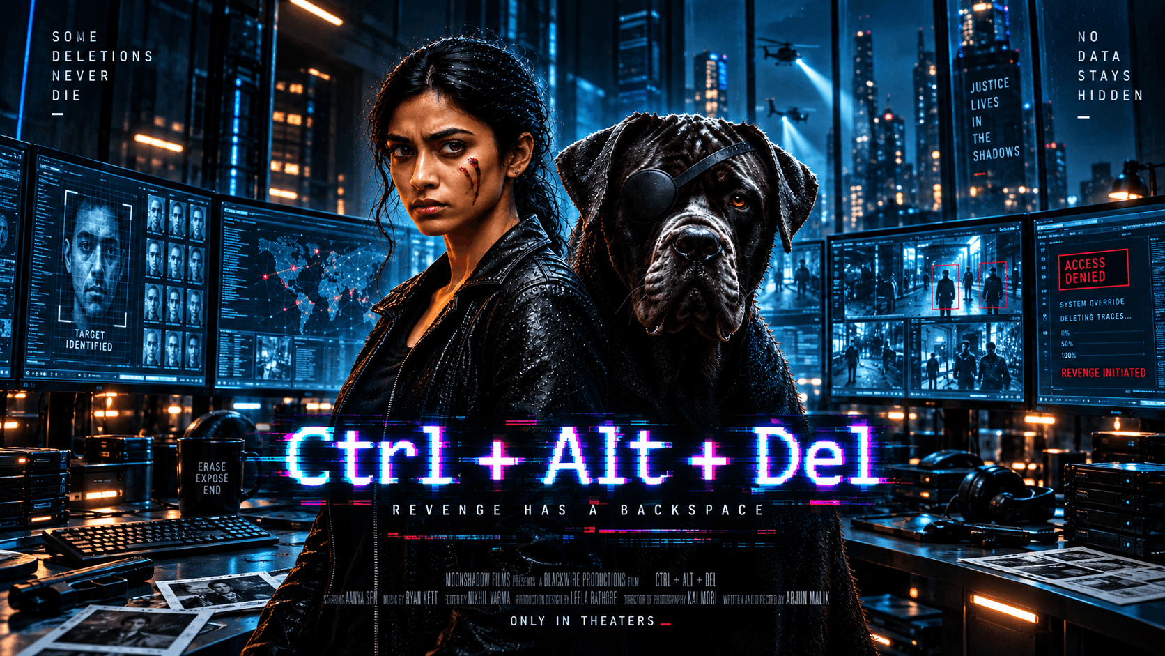 CTRL + ALT + DEL film artwork