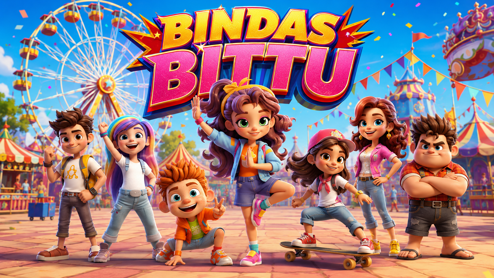 Bindas Bittu official series artwork